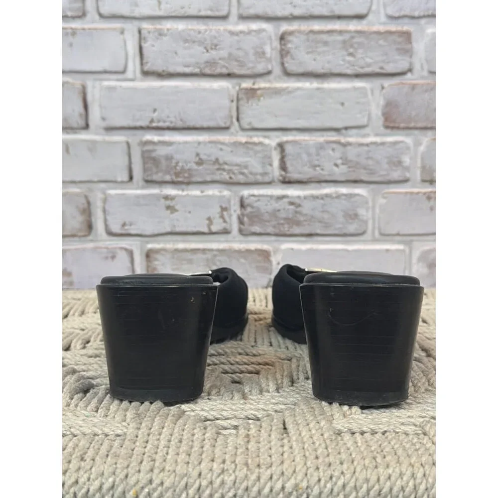 Brighton Wedges – Black, Size 8.5 – Good Condition